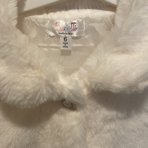 Biscotti girls faux fur coat - Picture 2 of 4